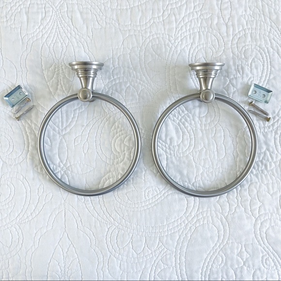 Chrome Wall Mount Towel Ring
Set of 2 - Picture 2 of 10
